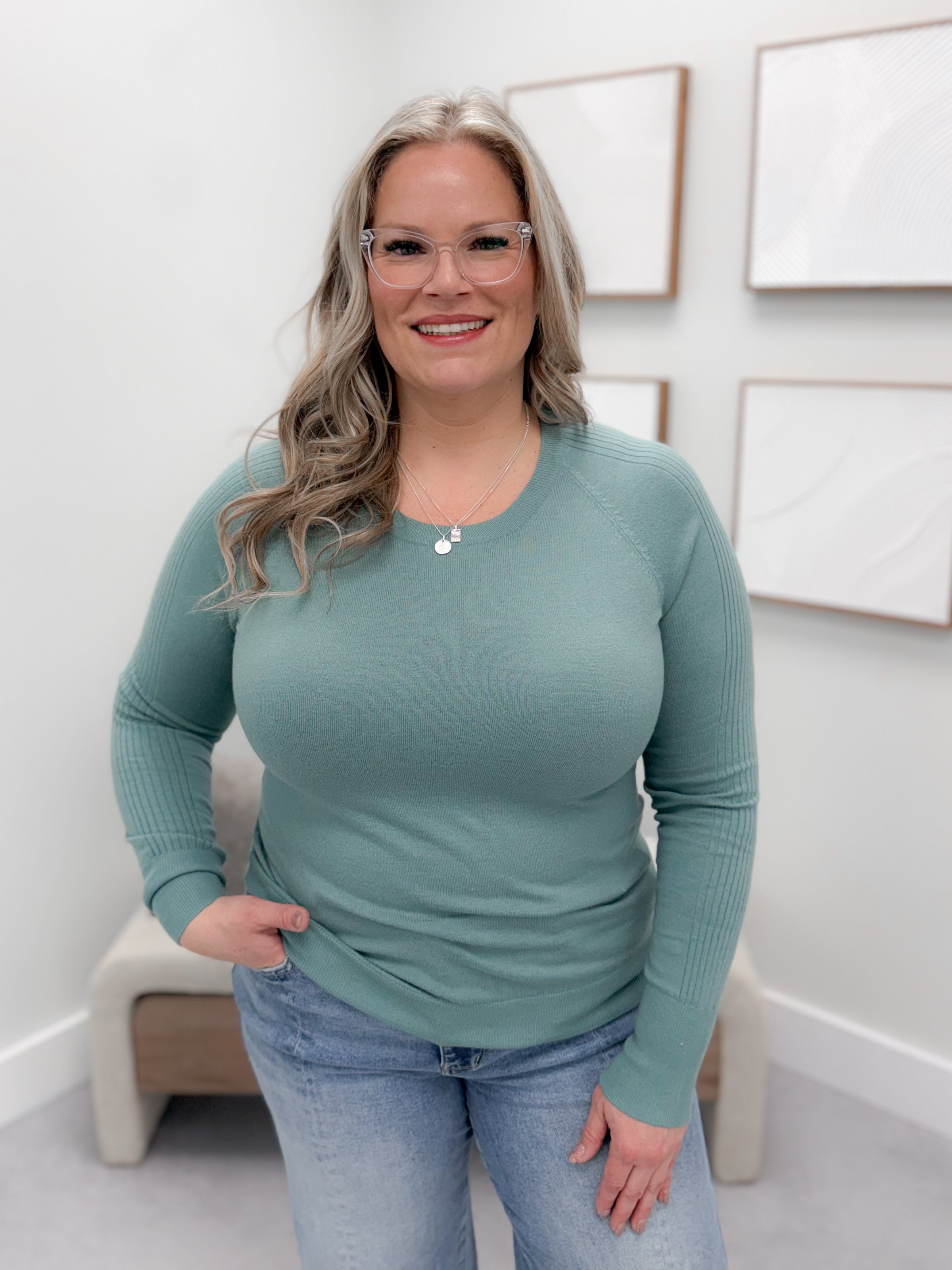 Danna Sweater in Sage