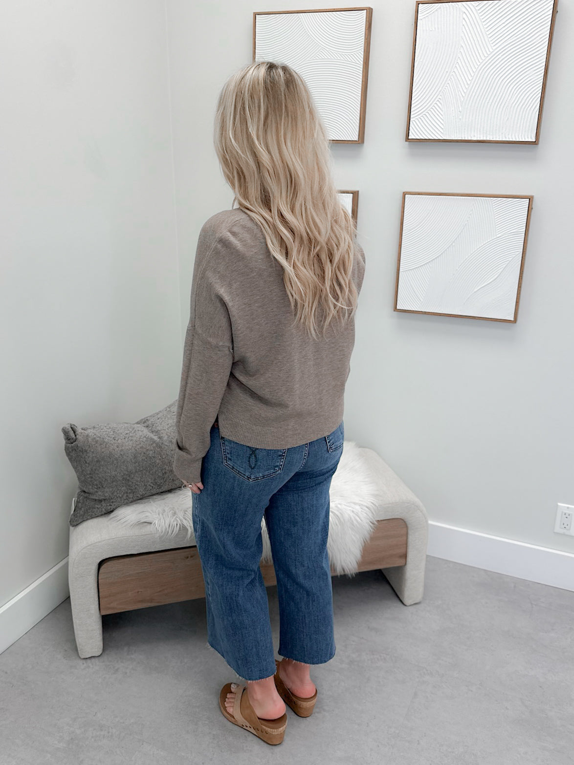 Destiny Sweater in Mocha