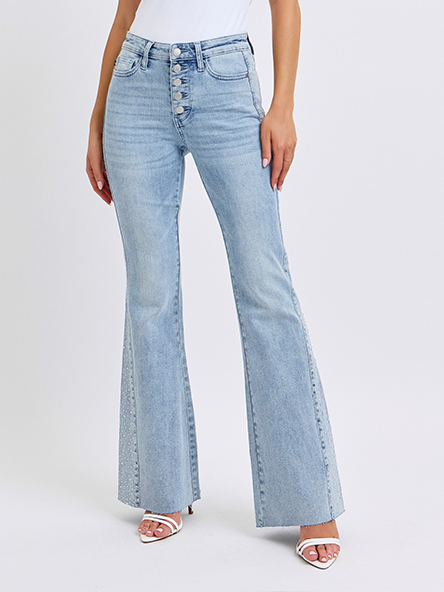 Sparkler Flare Jeans by Judy Blue