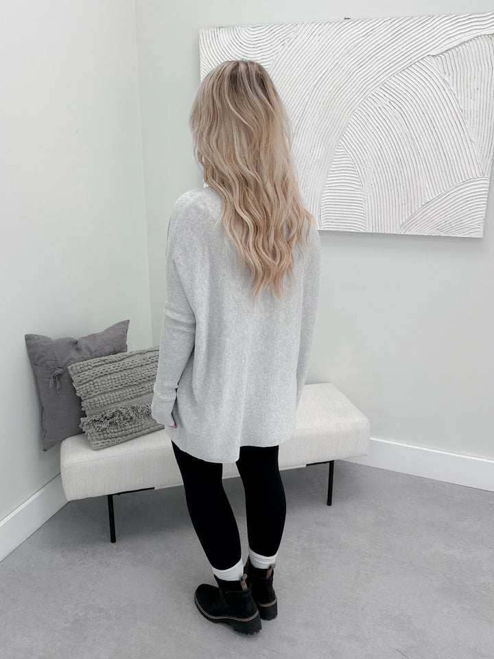 Rhea Sweater in Grey