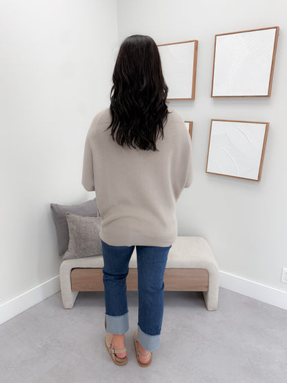 1129 Sweater in Stone by Twenty Nine The Label