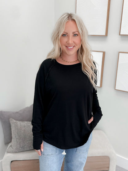 Harlyn Long Sleeve in Black