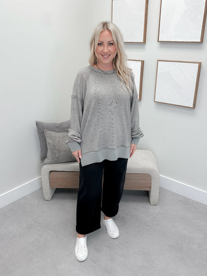 Turner Pullover in Grey