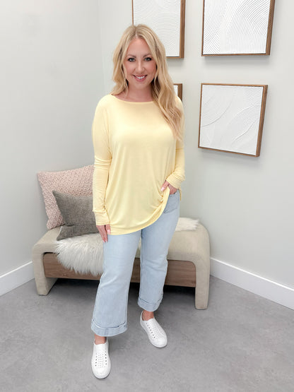 906 Long Sleeve by Twenty Nine The Label in Yellow