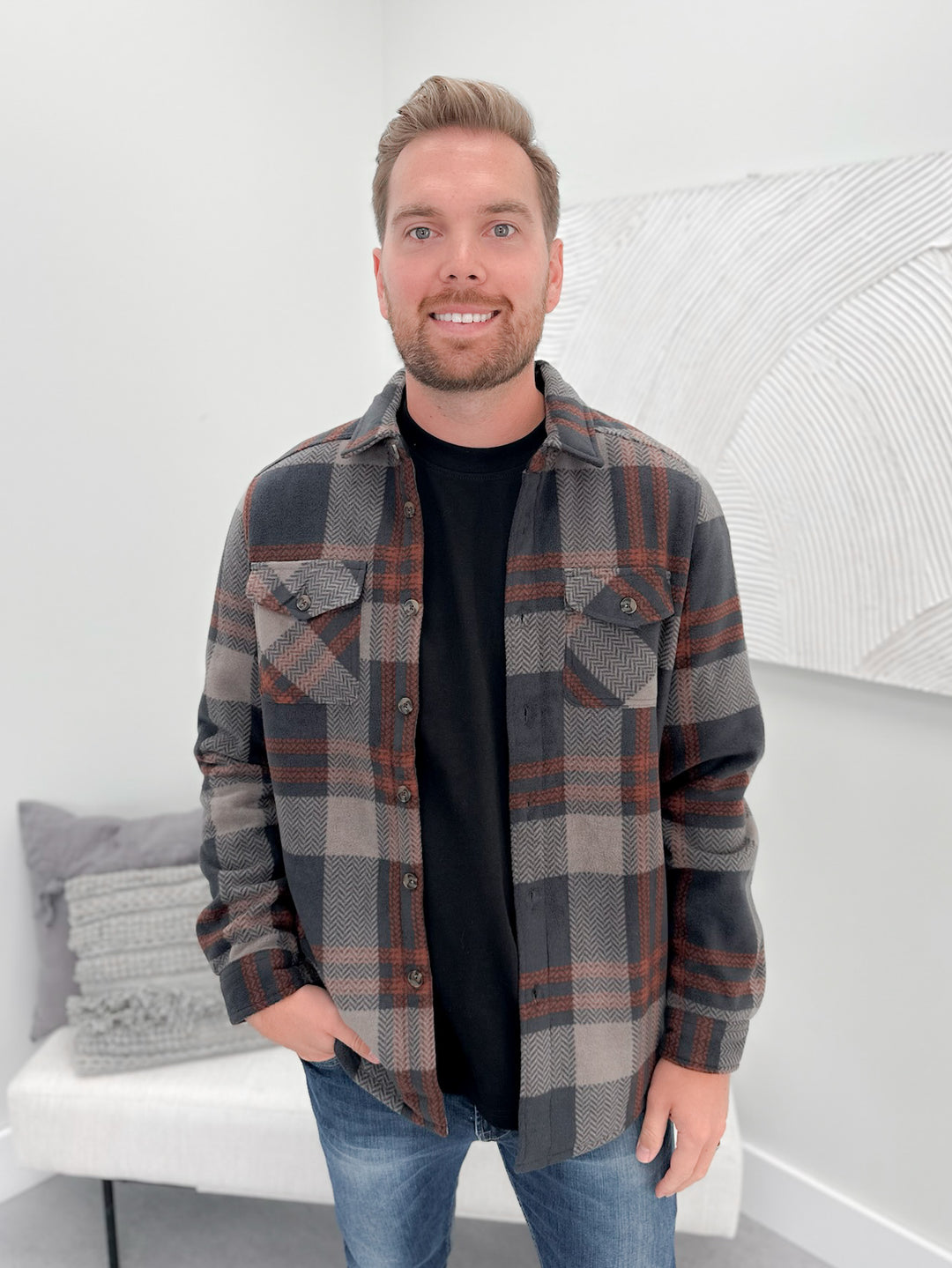 Woods Mens Teddy Lined Jacket