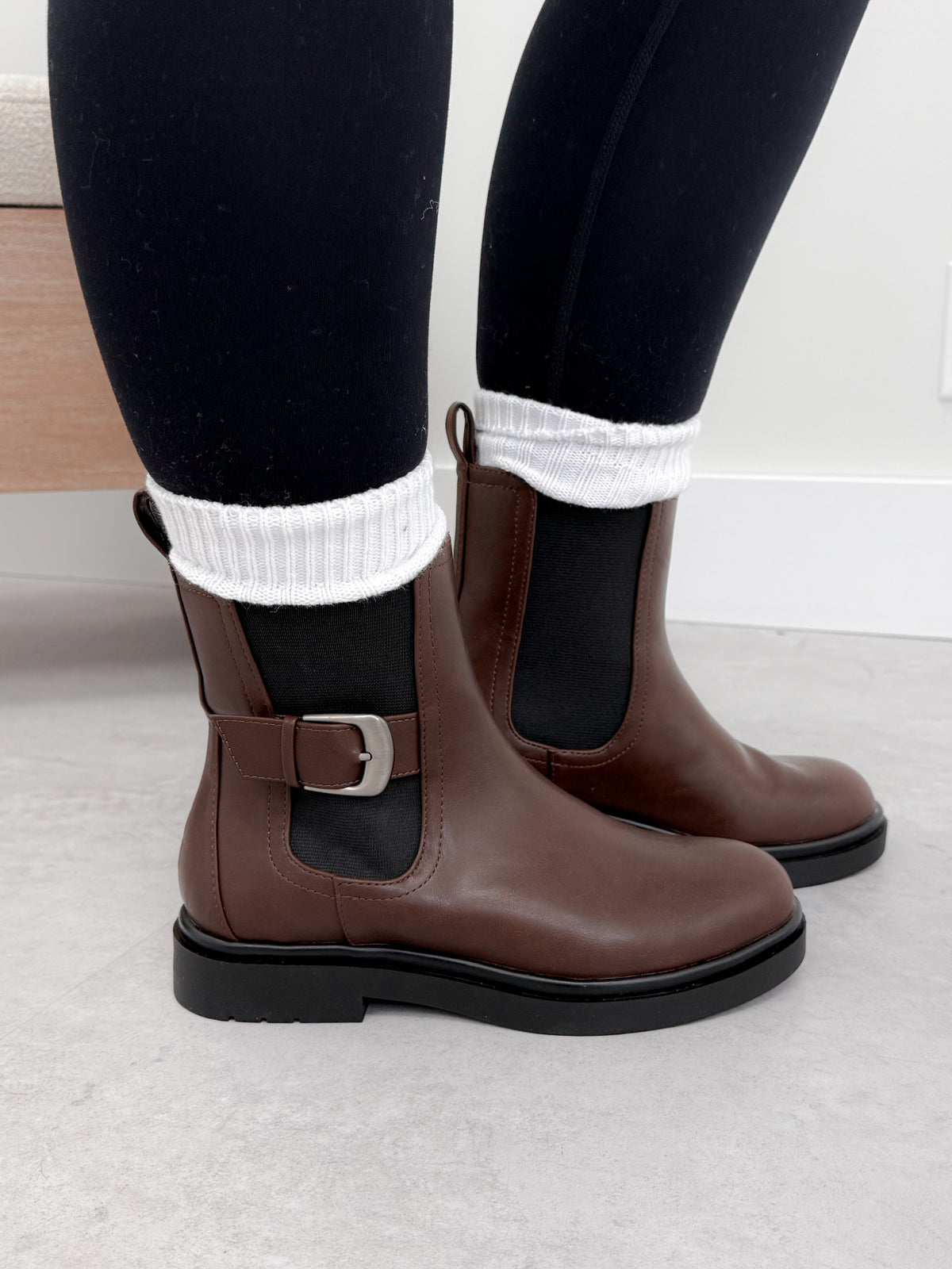Glenna Boots in Brown