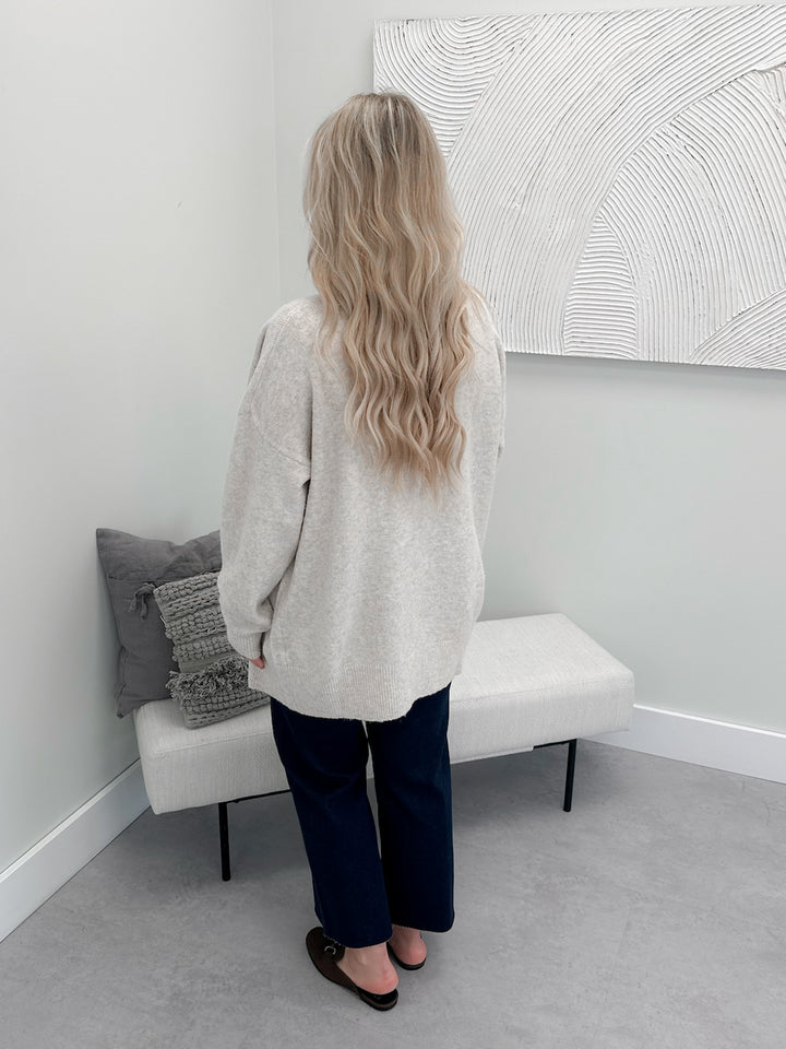 Hunter Cardi in Ecru