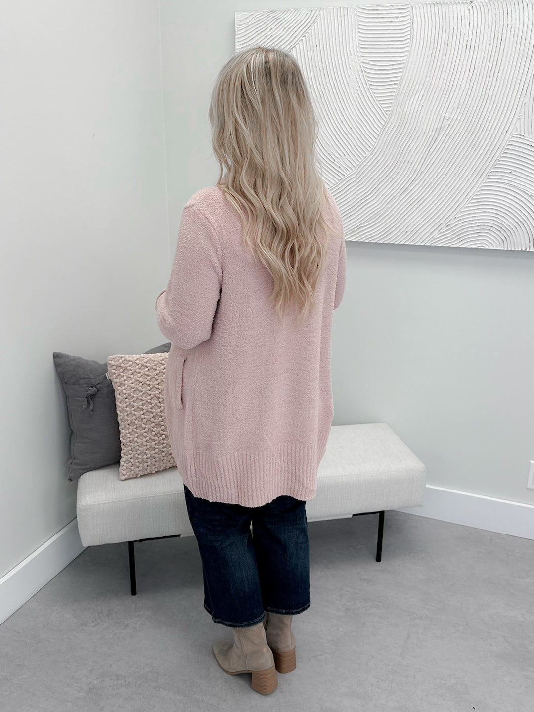 Cake Cardigan in Mauve