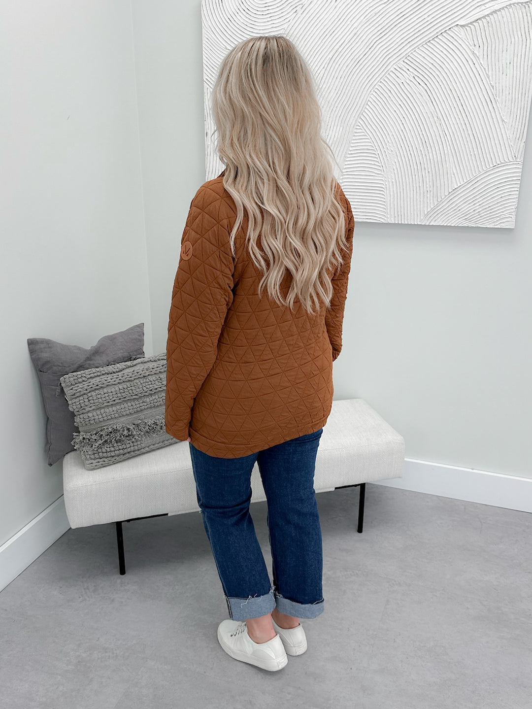 Cormac Pullover in Rust