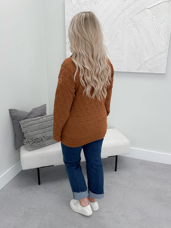 Cormac Pullover in Rust