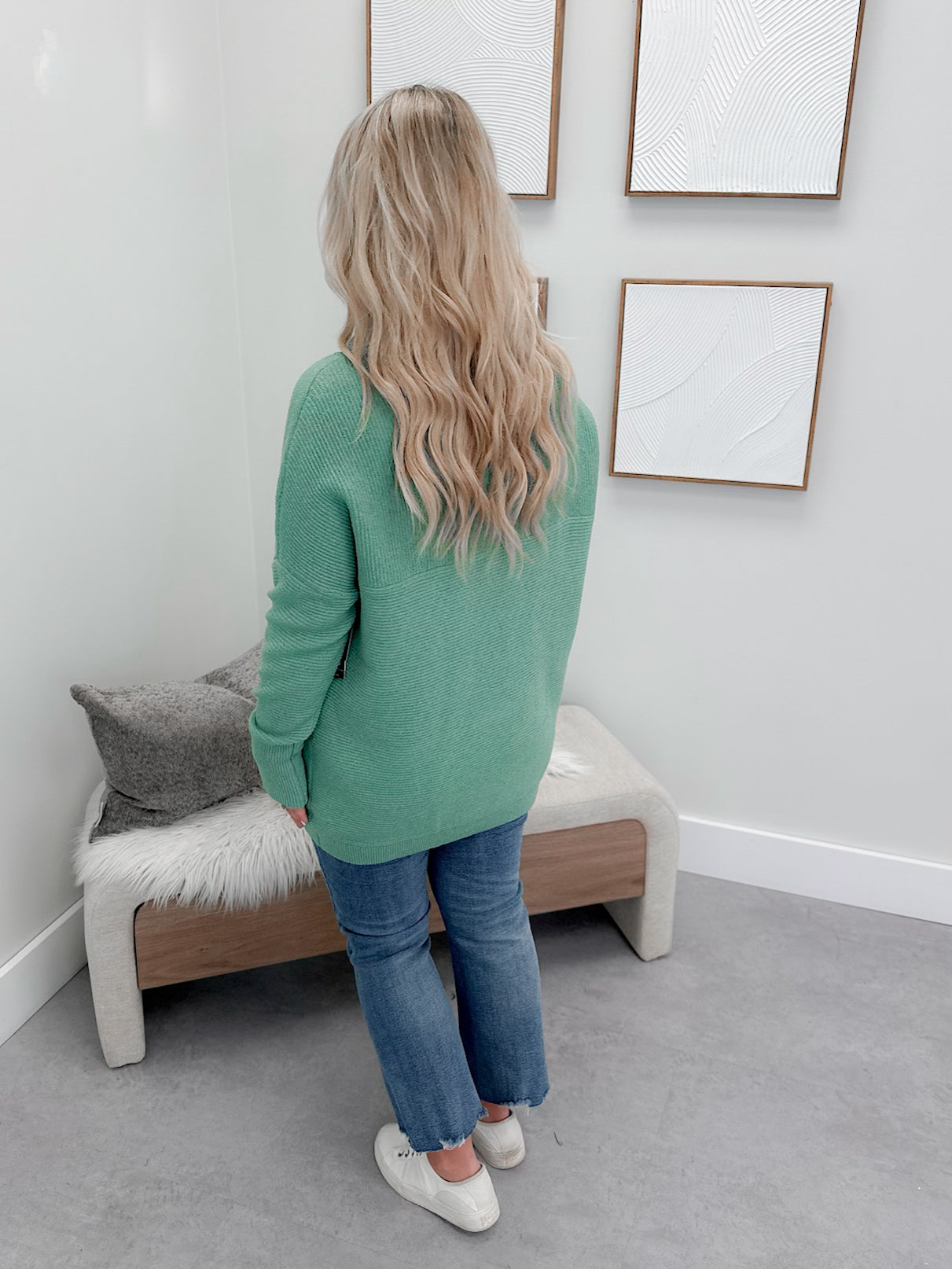 Otto Sweater in Jade