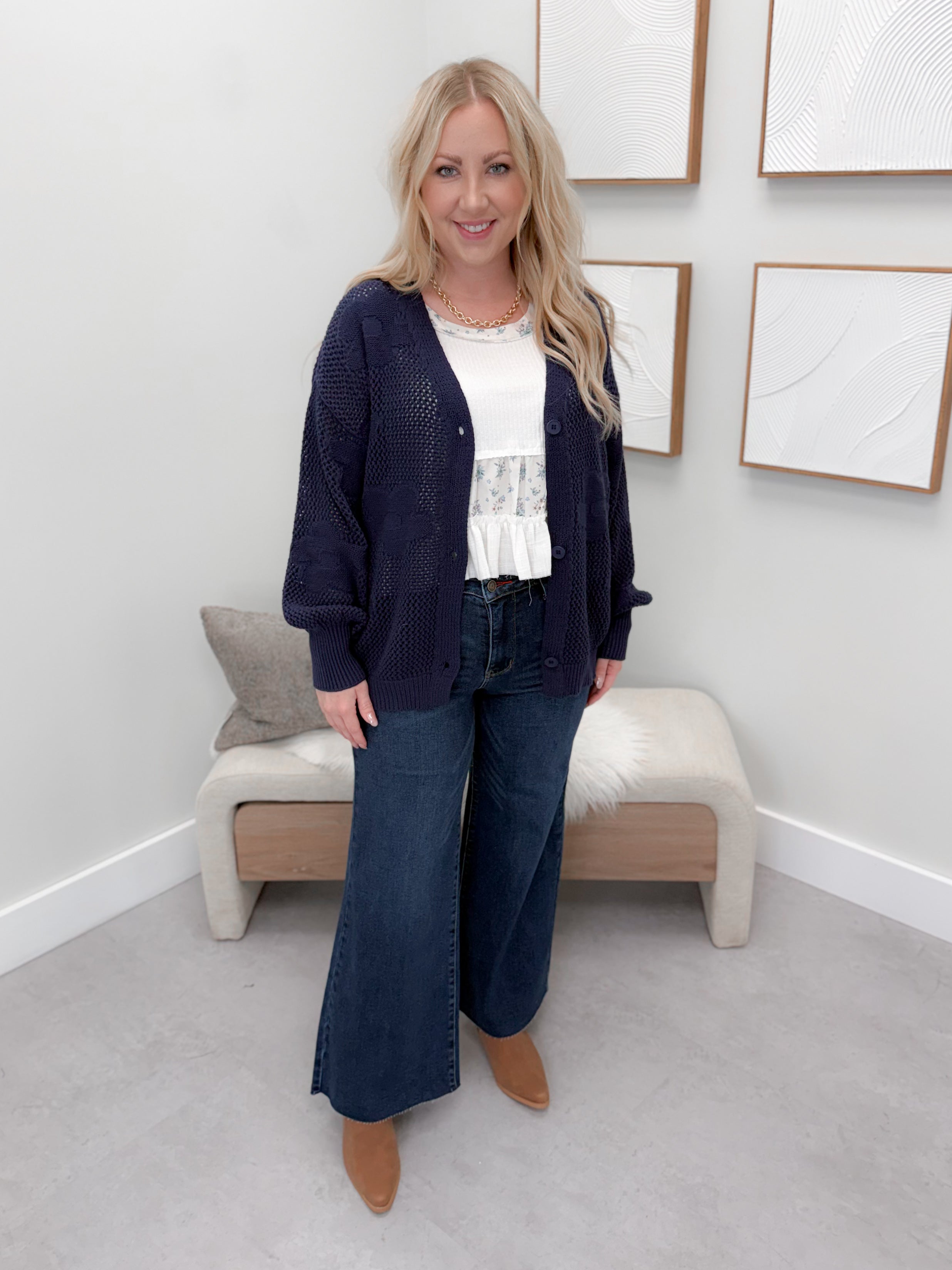 Libby Cardi in Navy