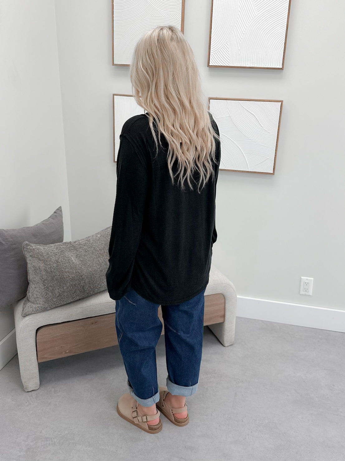 Lexi Long Sleeve in Black