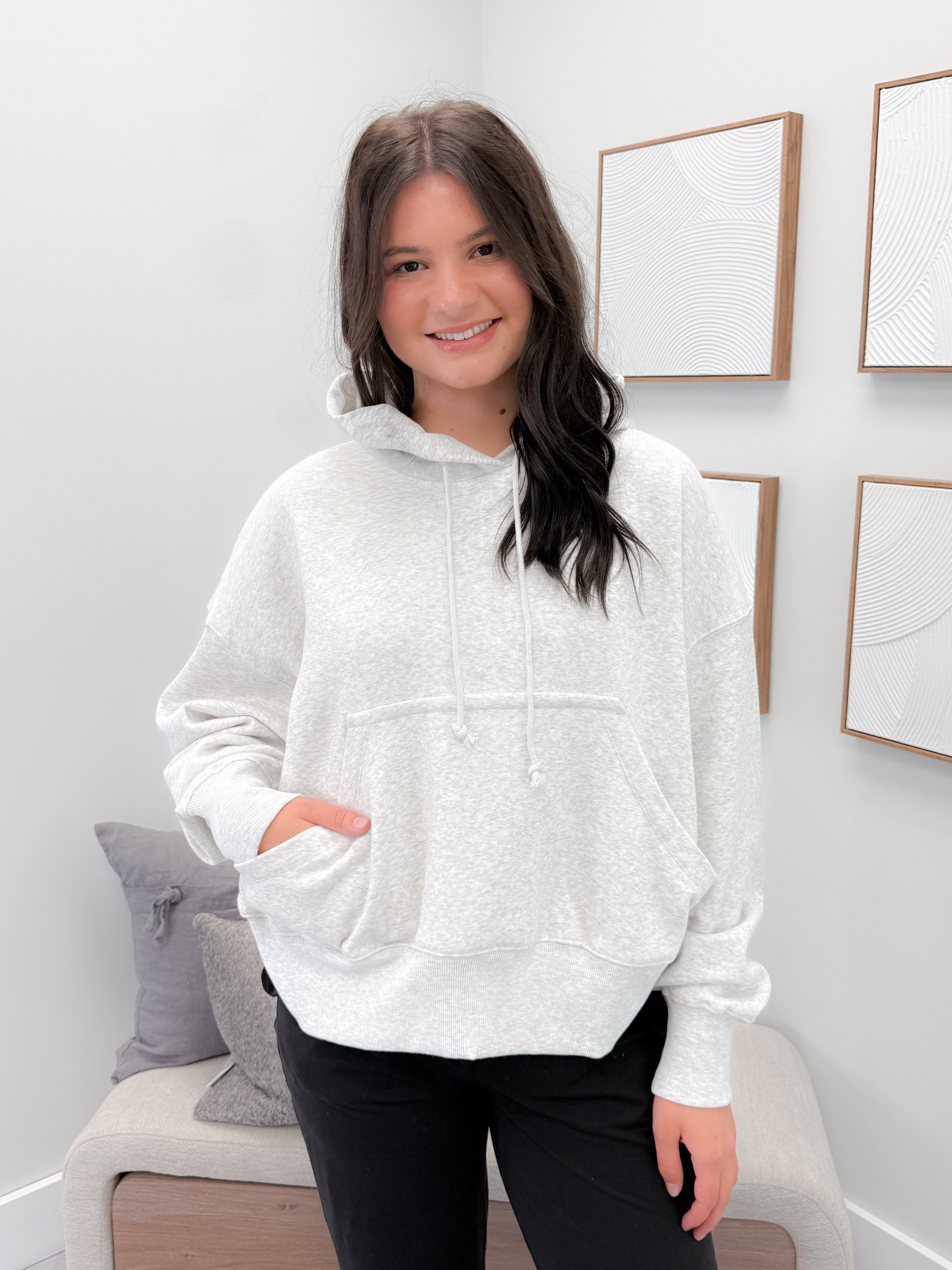 Unwritten Hoodie in Grey
