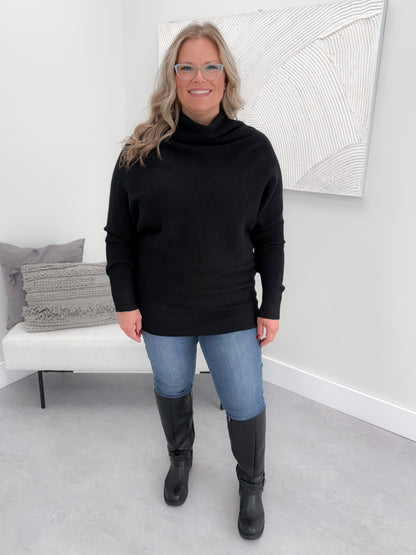 1129 Sweater in  Black by Twenty Nine The Label