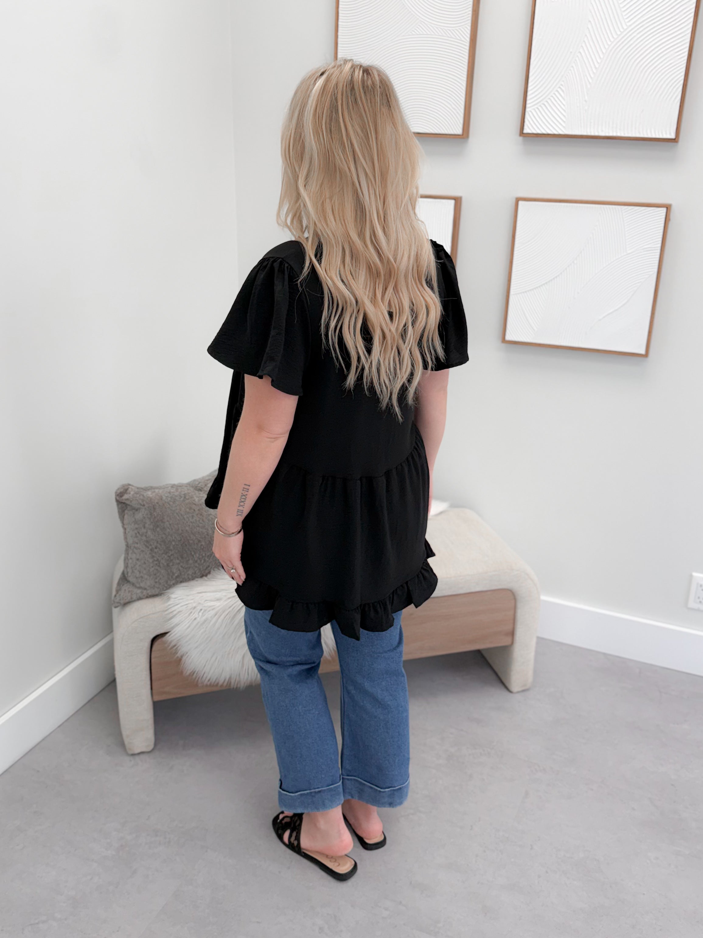 East Top in Black
