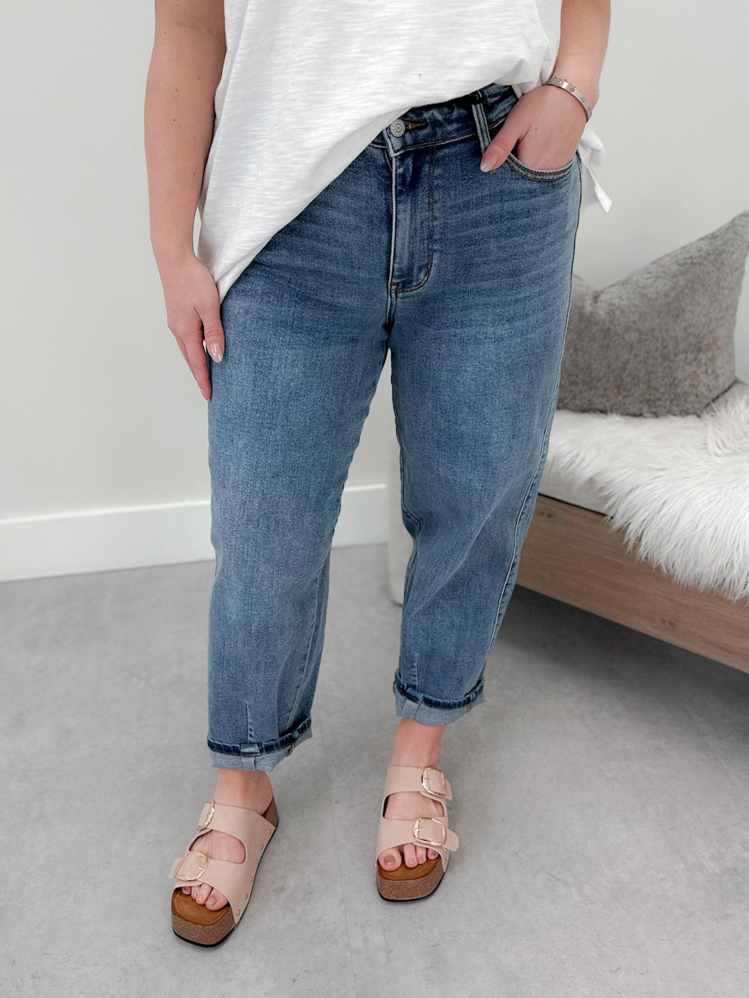 Koda Barrel Jeans by Judy Blue