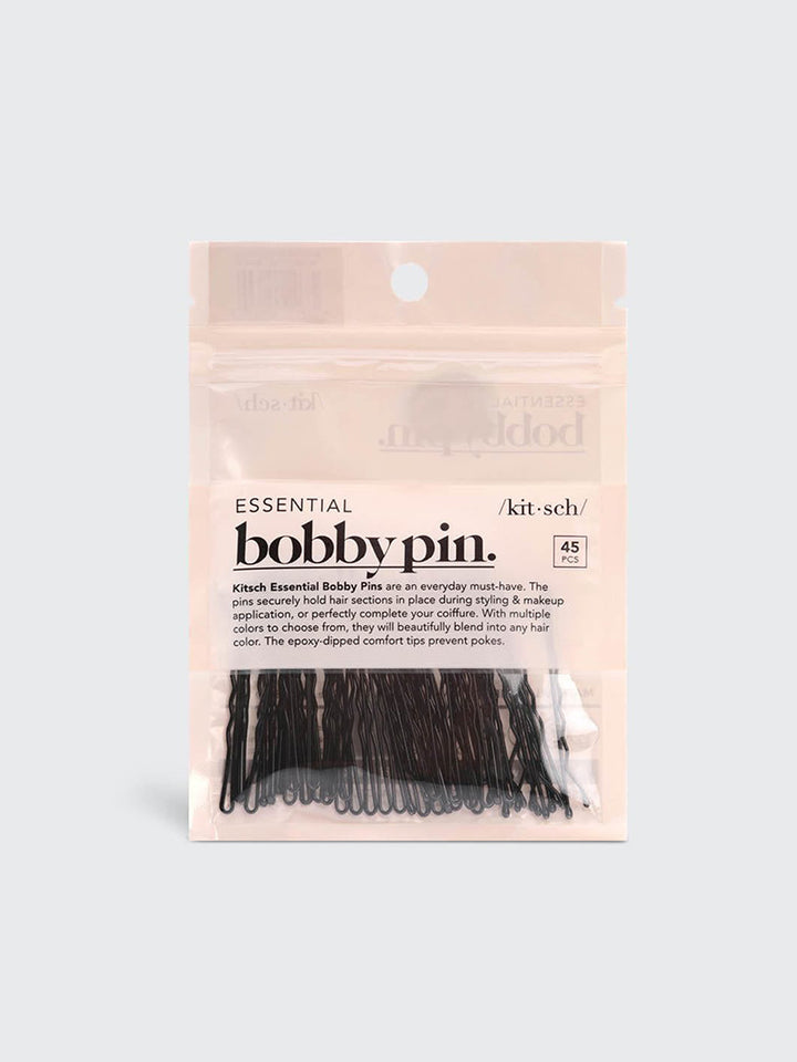 Kitsch Essential Bobby Pins in Black