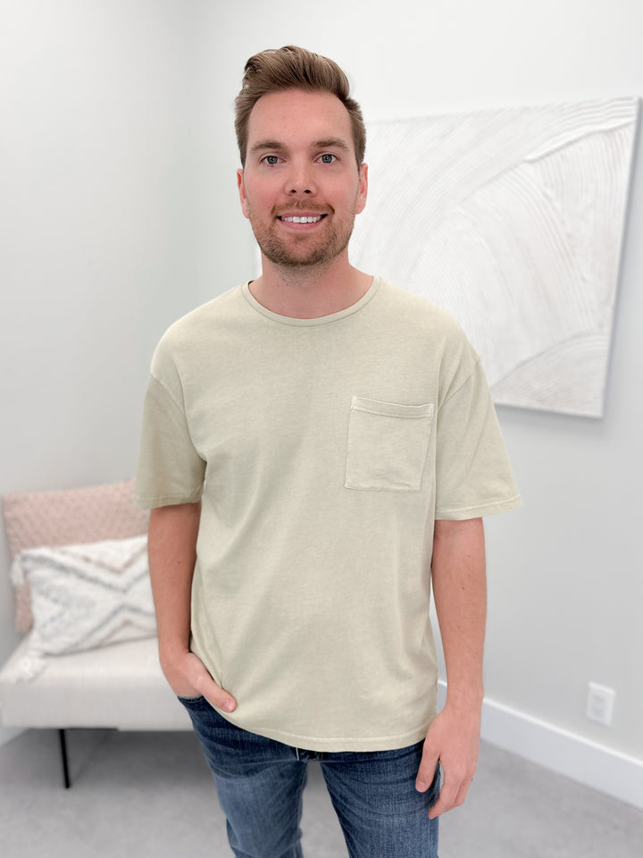 Colorado Mens Tee in Canvas