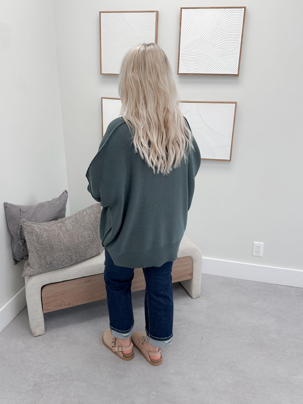 Eliana Sweater in Jade