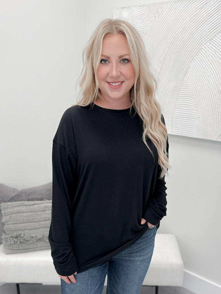 Lark Long Sleeve in Black