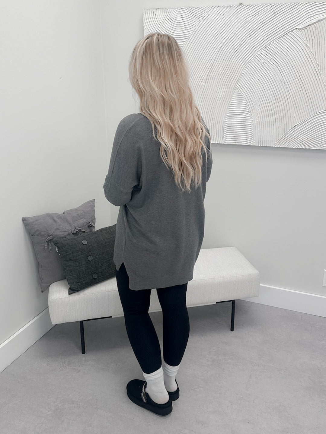 Dreamers Sweater in Charcoal