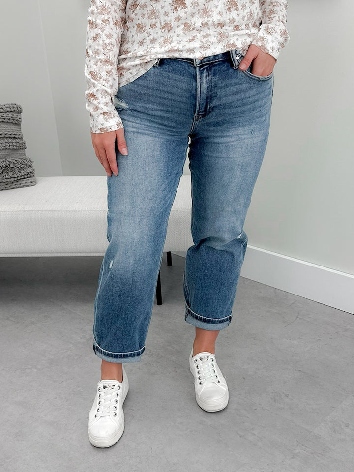 Daze High Rise Boyfriend Jeans by Risen