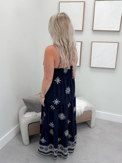 Bluetiful Dress in Navy