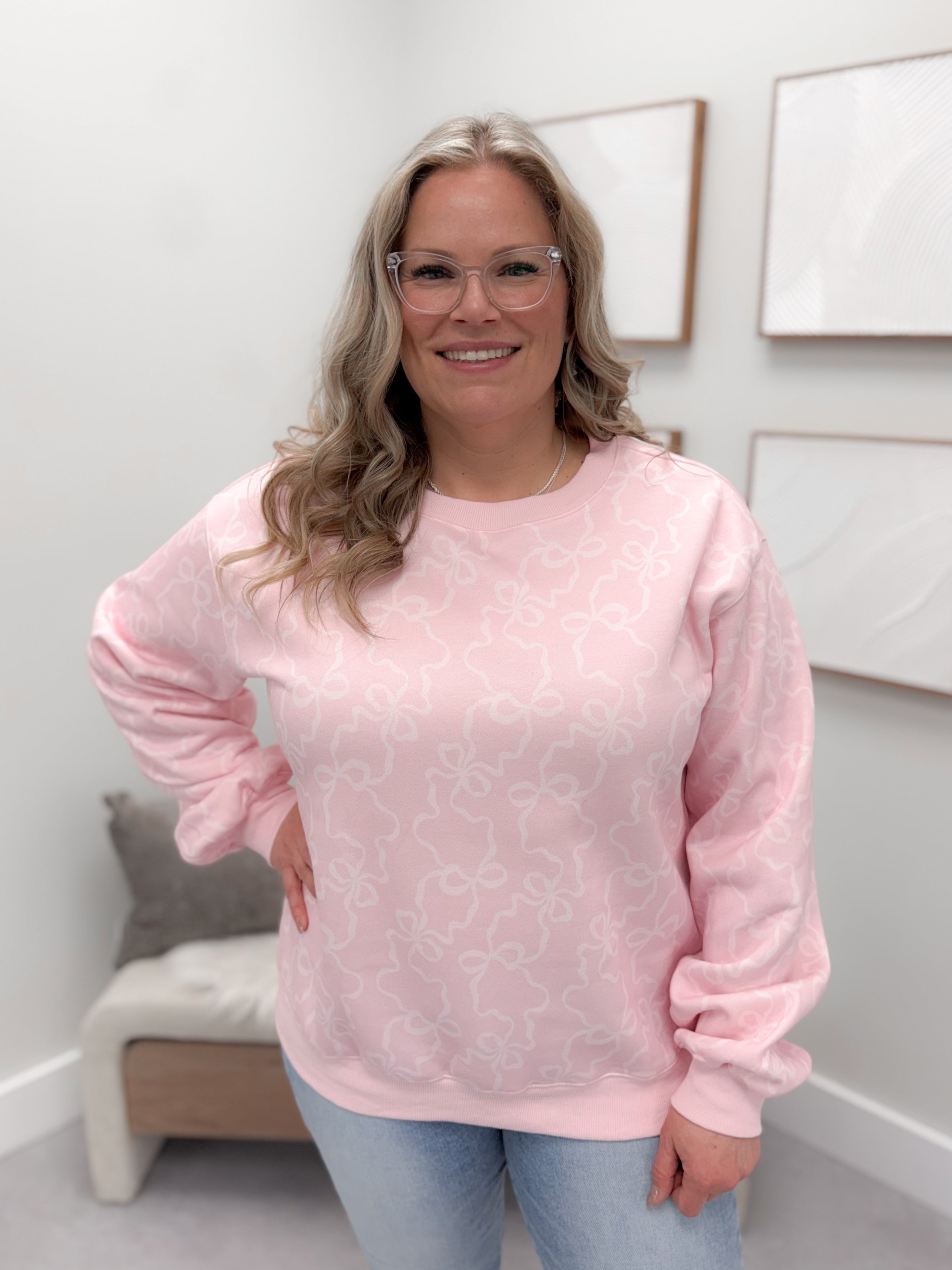 Zelie Pullover in Bubblegum