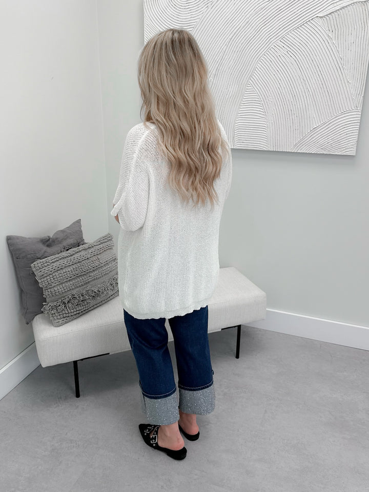 Abbie Sweater in Cream