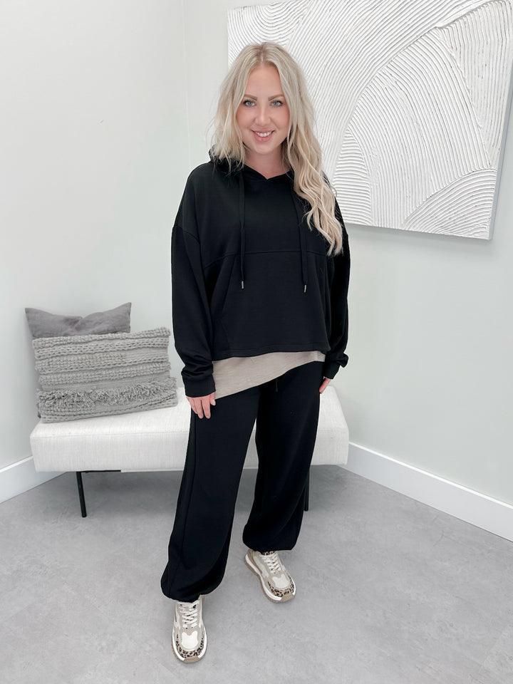 Everett Jogger Set in Black