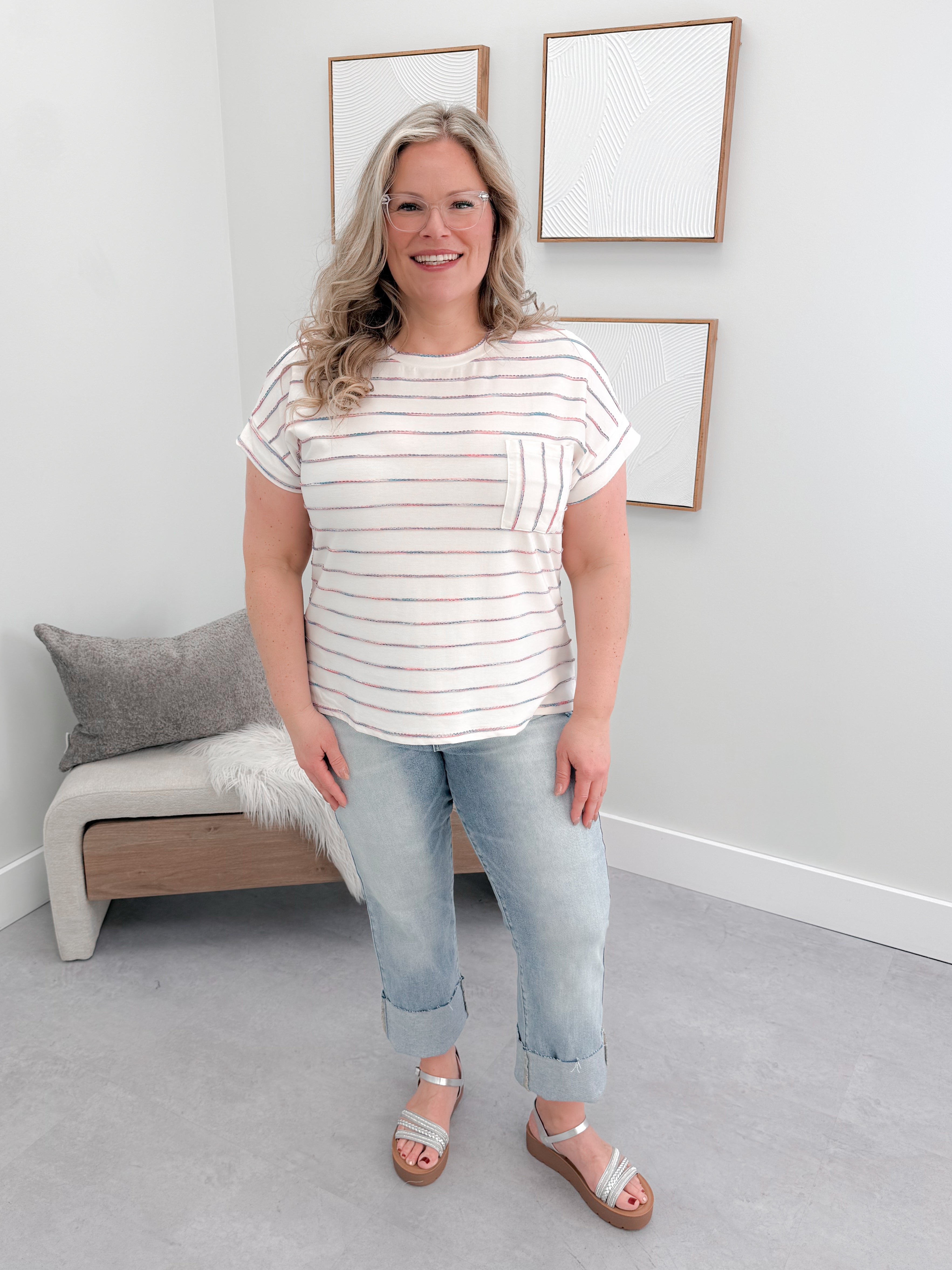 Anika Tee in Ivory
