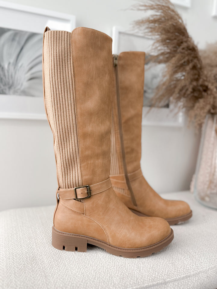 Hay There Boot in Caramel by Corkys