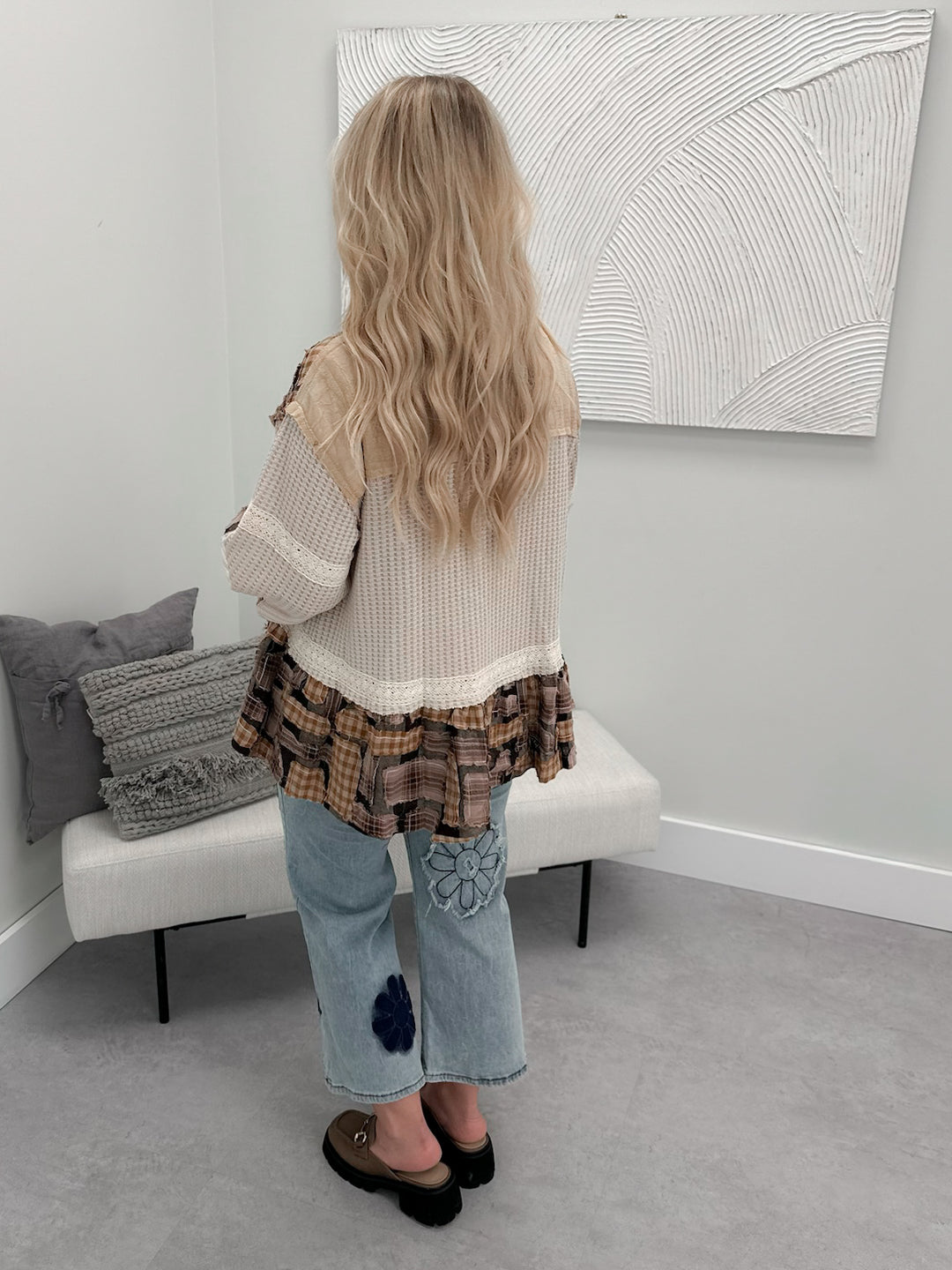 Ambrose Top in Almond by Pol