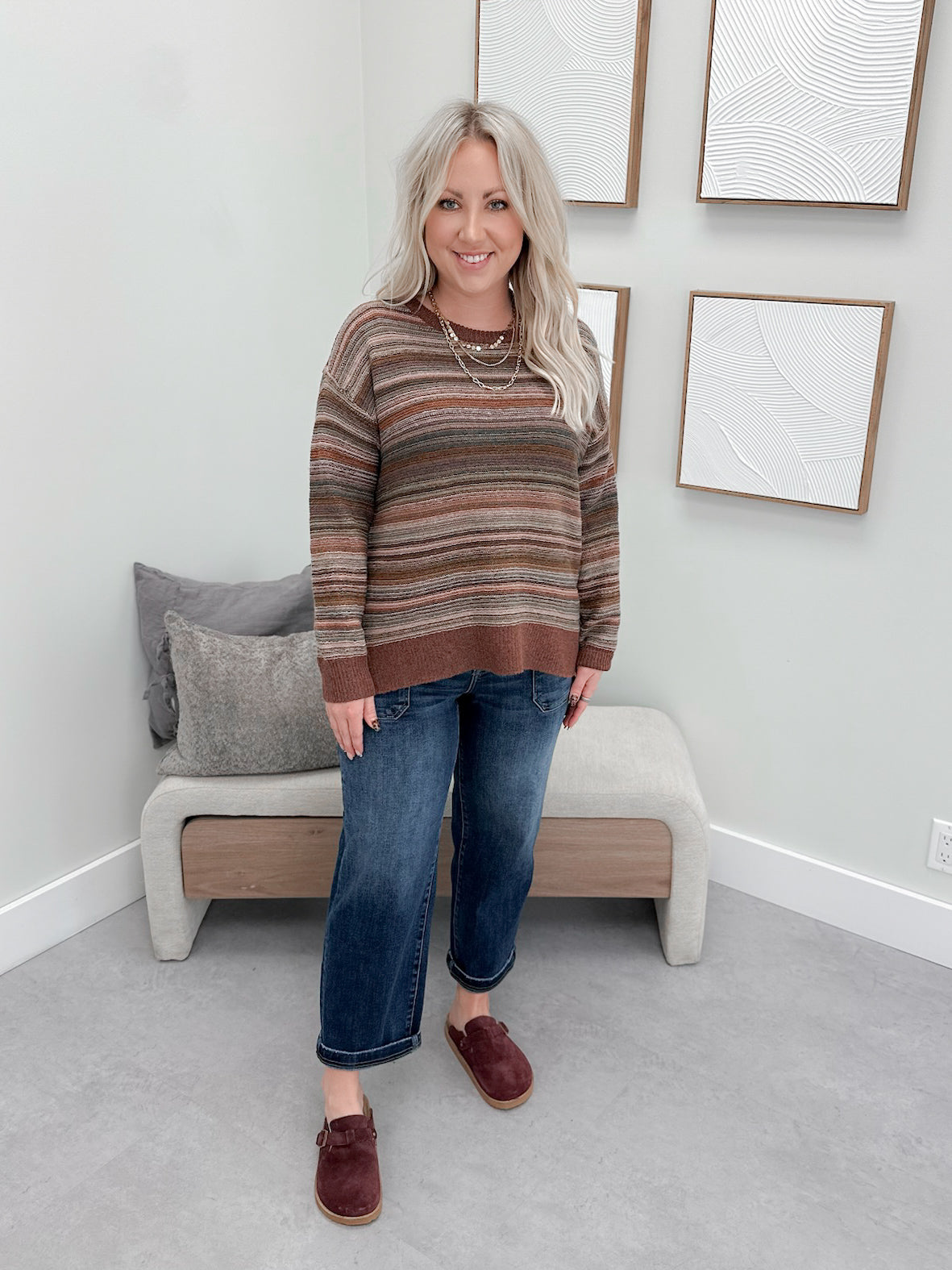 Edita Sweater in Multicolor