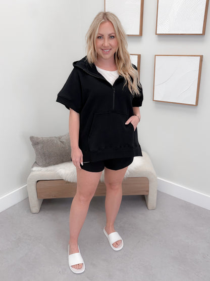 Venice Lounge Shorts in Black