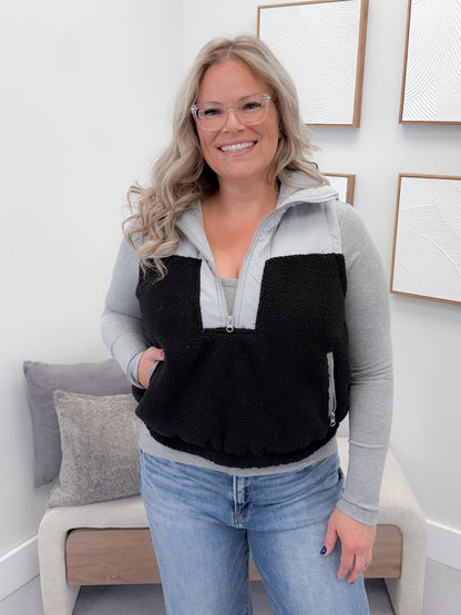 Tegan Vest in Black