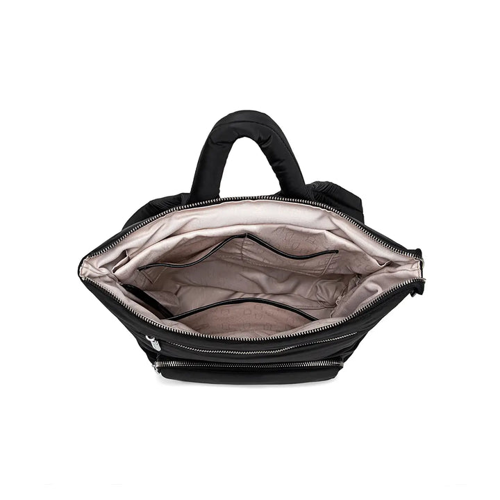 Tai-Ann Nylon Backpack in Black by Pixie Mood
