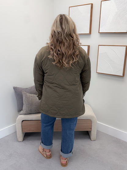 Solstice Jacket in Olive