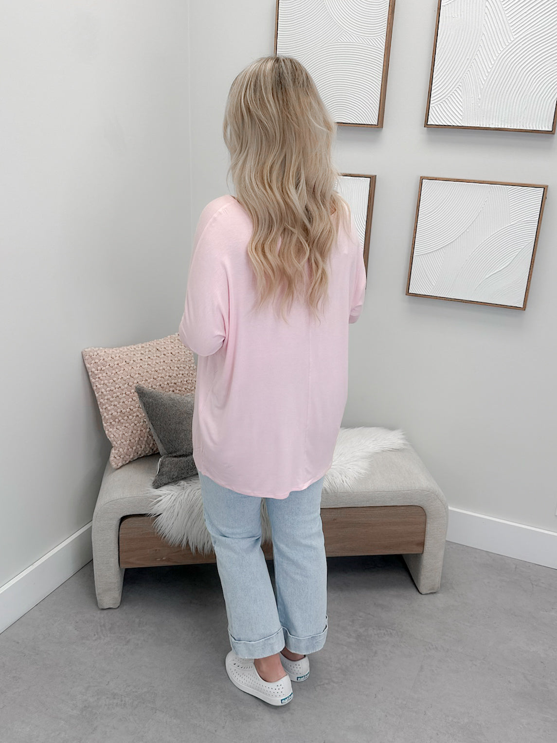 906 Long Sleeve by Twenty Nine The Label in Pink