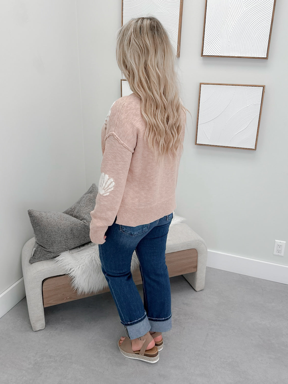 Shelly Sweater in Mauve