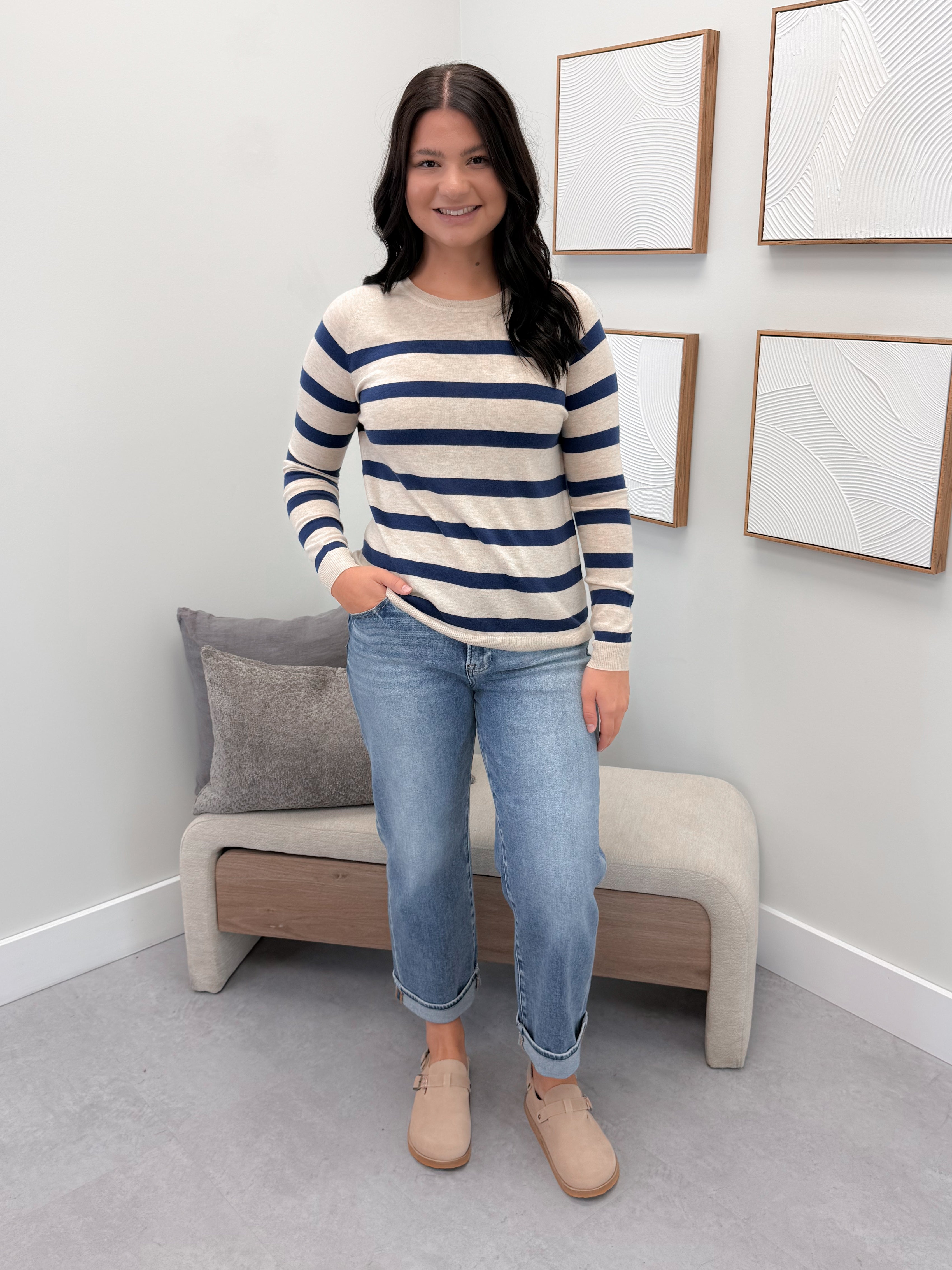 Jasper Sweater in Navy