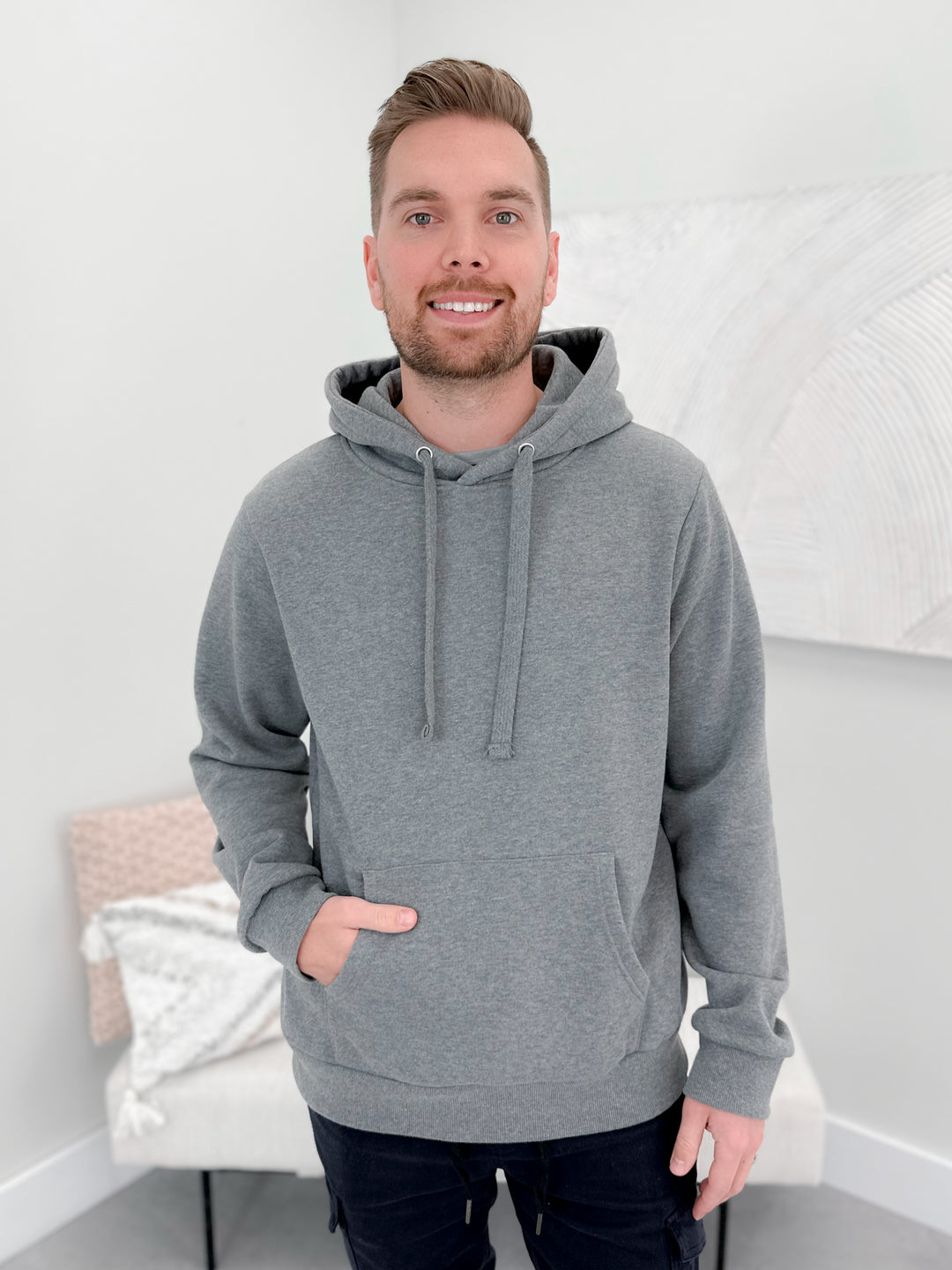 Paxton Hoodie in Grey