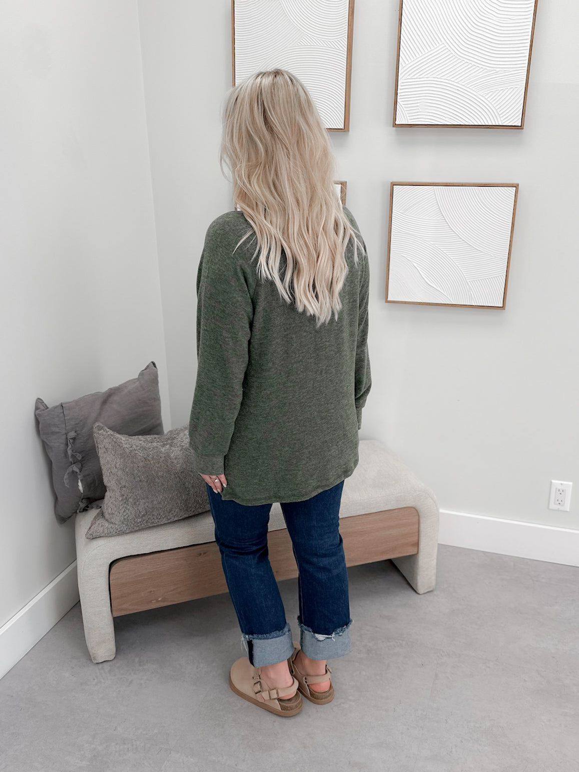 Storm Long Sleeve in Olive