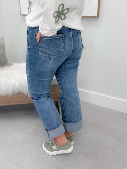 Constance Tummy Control Adjustable Jeans by Risen