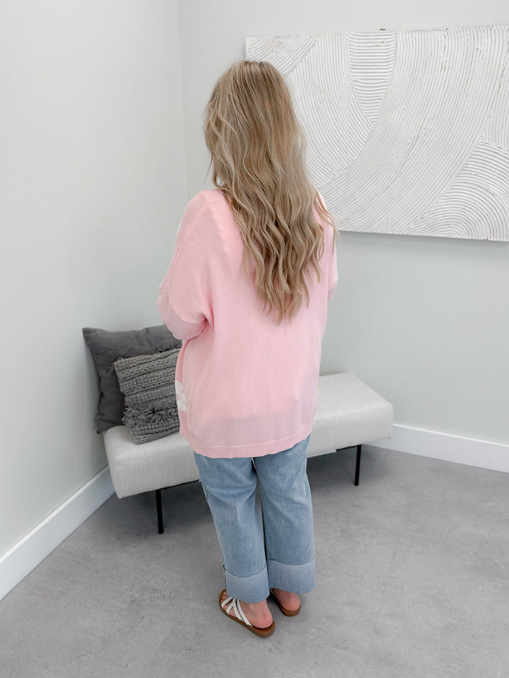 Crush Daisy Cardi in Pink