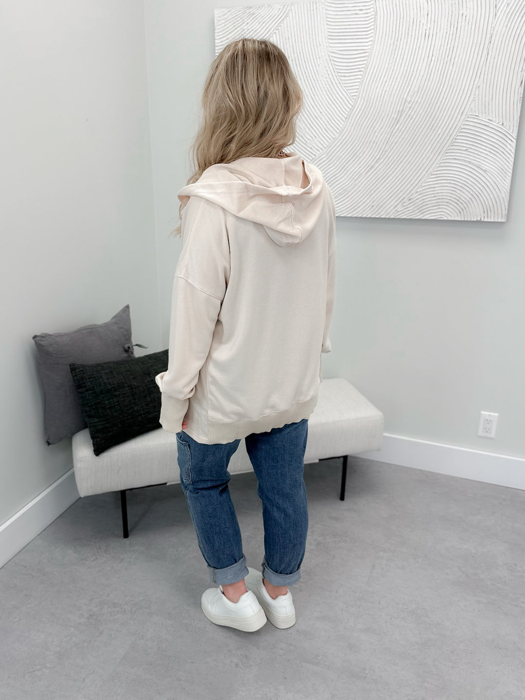 Palmer Hoodie in Oatmeal