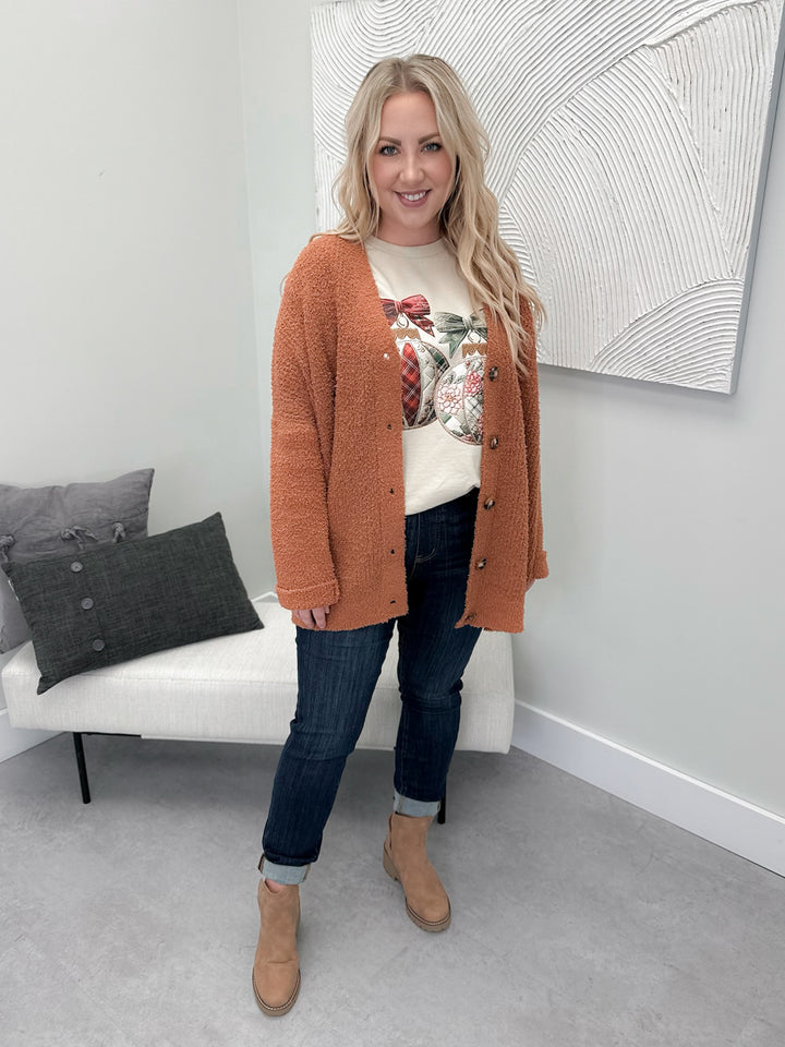 Sugar Cardigan in Gingersnap