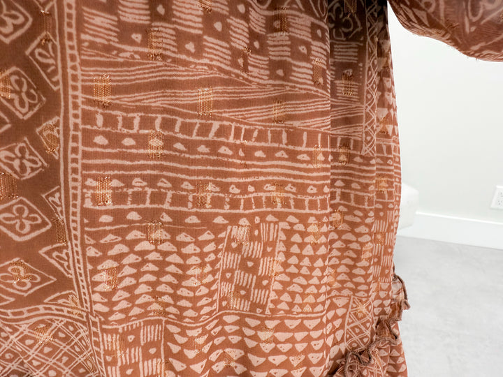 Akti Dress in Brown