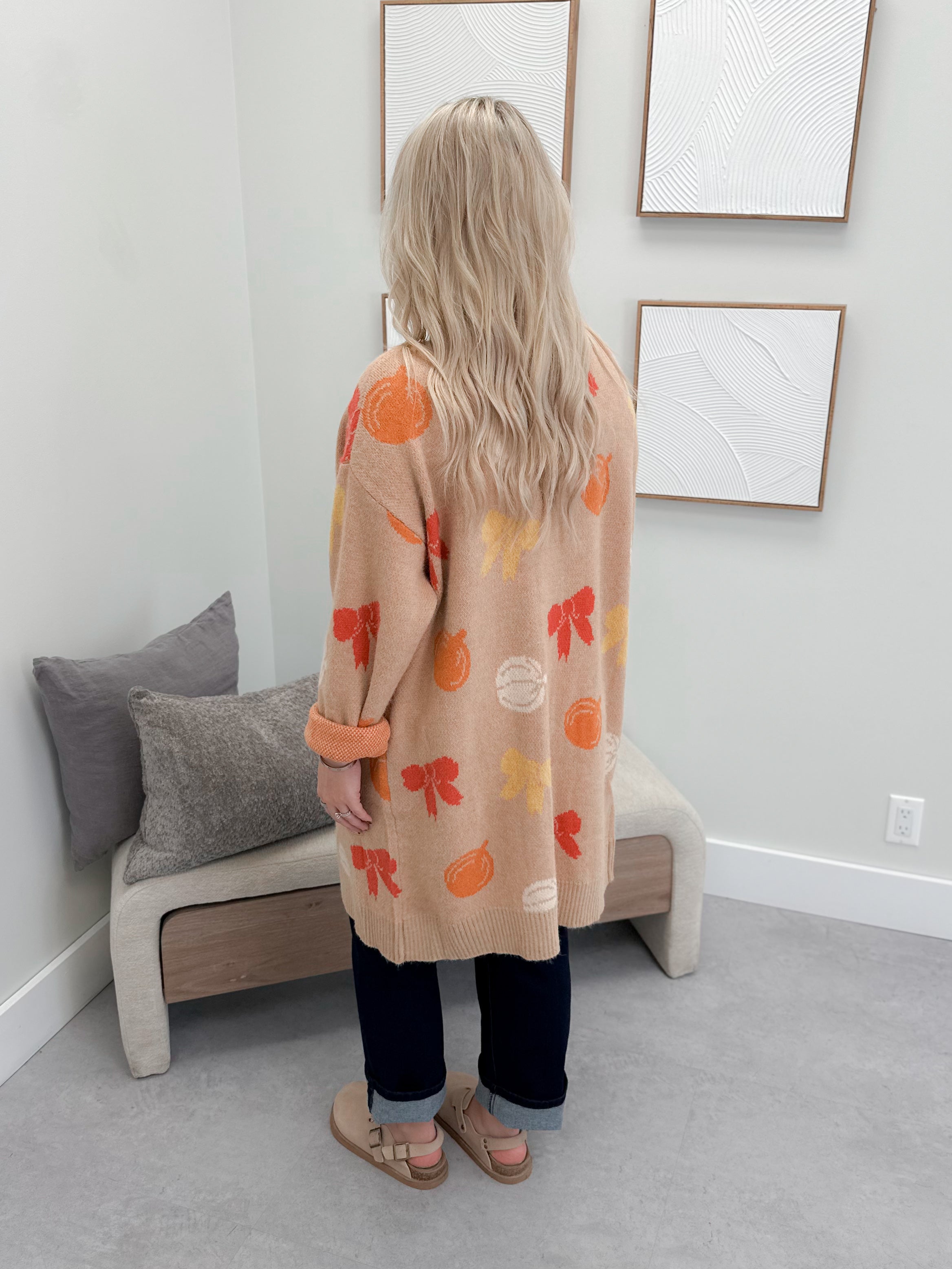 Autumn Cardigan in Latte